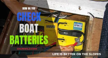 Boat Battery Maintenance: Checking Basics