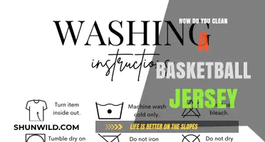Cleaning Your Basketball Jersey: A Step-by-Step Guide