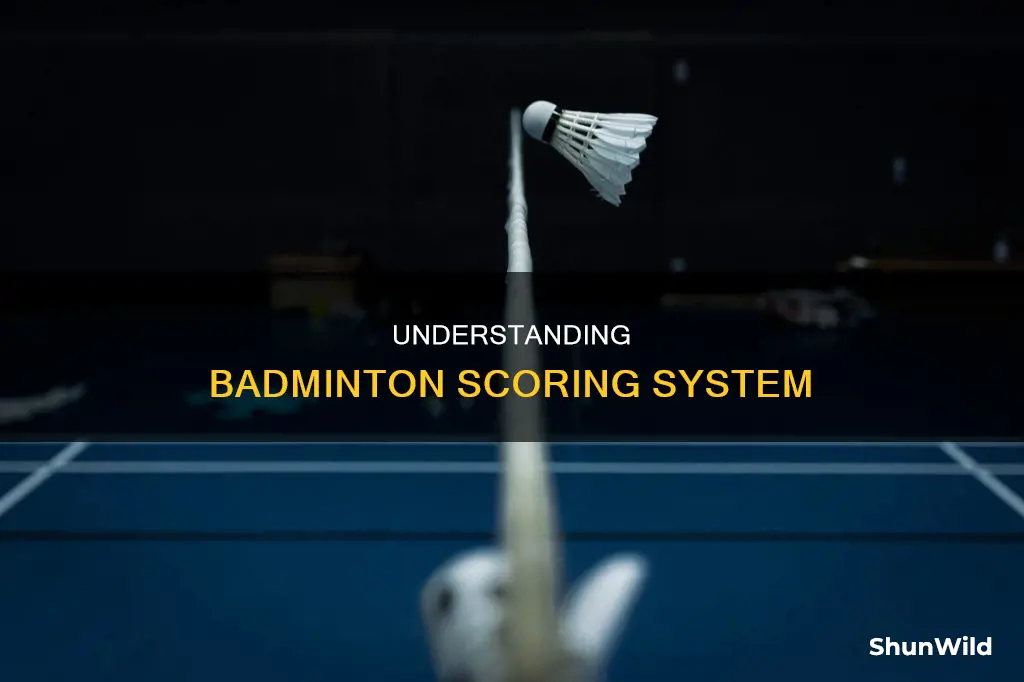 how do you count points in badminton