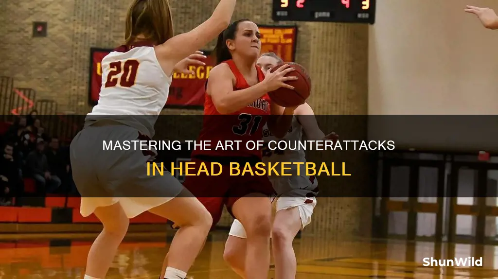 how do you counterattack in head basketball