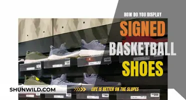 Showcase Signed Basketball Shoes Like a Pro