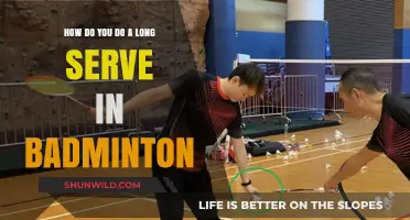 Mastering the Long Serve in Badminton