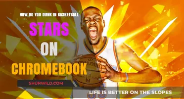 Dunking in Basketball Stars: Chromebook Controls