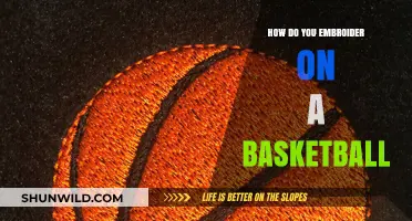 Customizing Your Basketball: Embroidering Techniques and Tricks