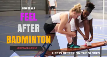 Badminton Bliss: Feeling Refreshed and Revitalized