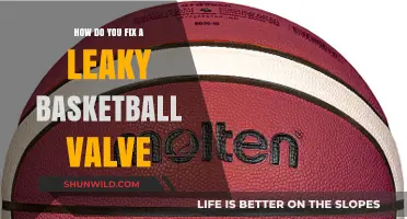 Fixing a Leaky Basketball Valve: A Quick Guide