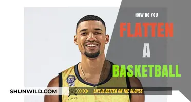 Flattening a Basketball: Techniques and Creative Uses