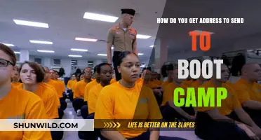 Finding the Right Address to Send Care Packages to Boot Camp
