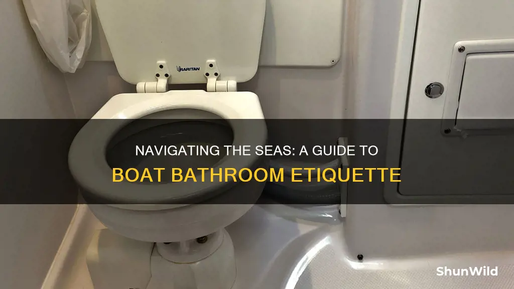 how do you go to bathroom in boat