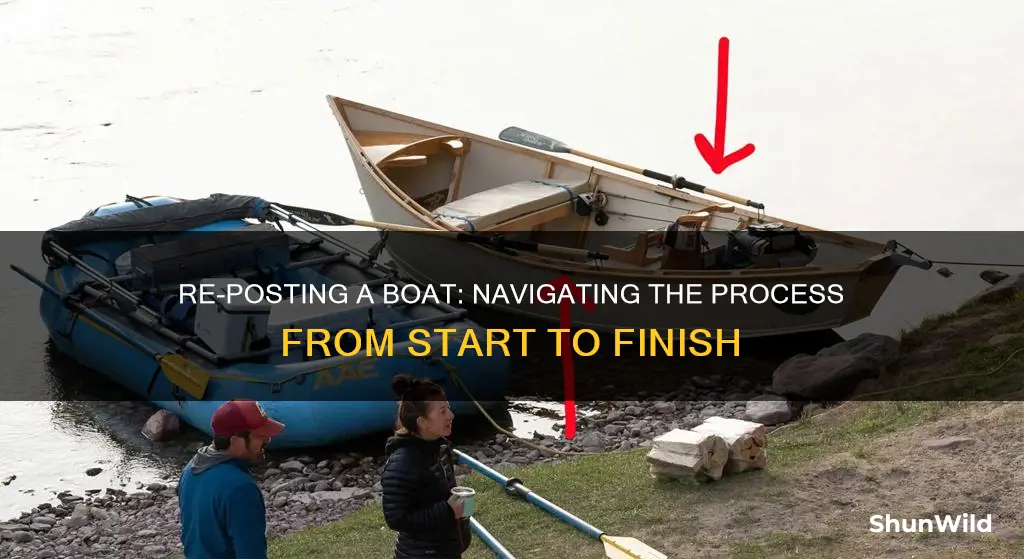 how do you go to repost a boat