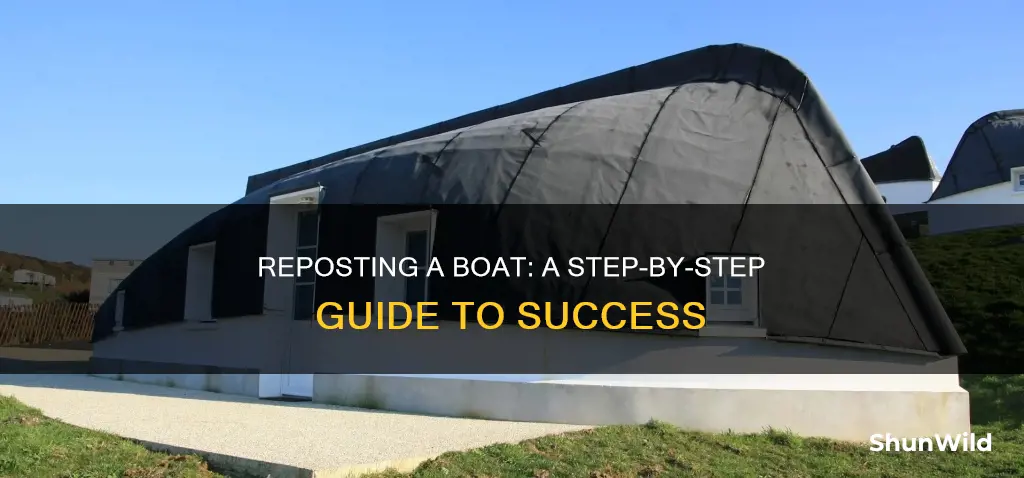how do you go to repost a boat
