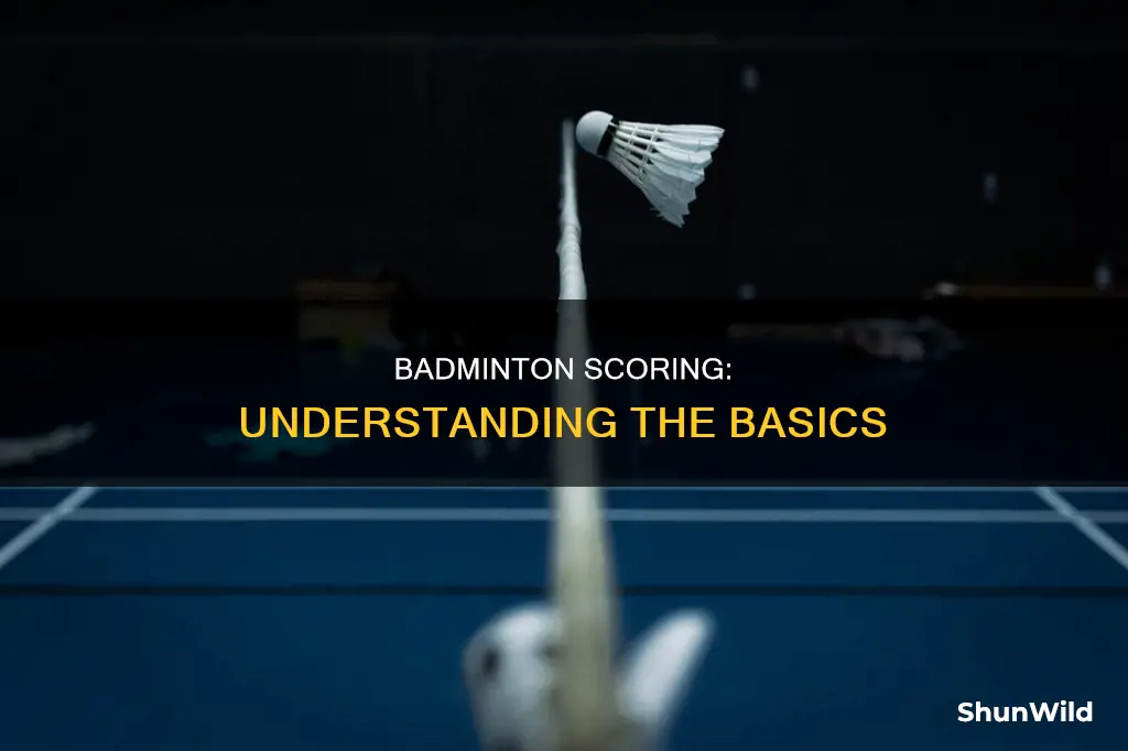 how do you keep score in badminton