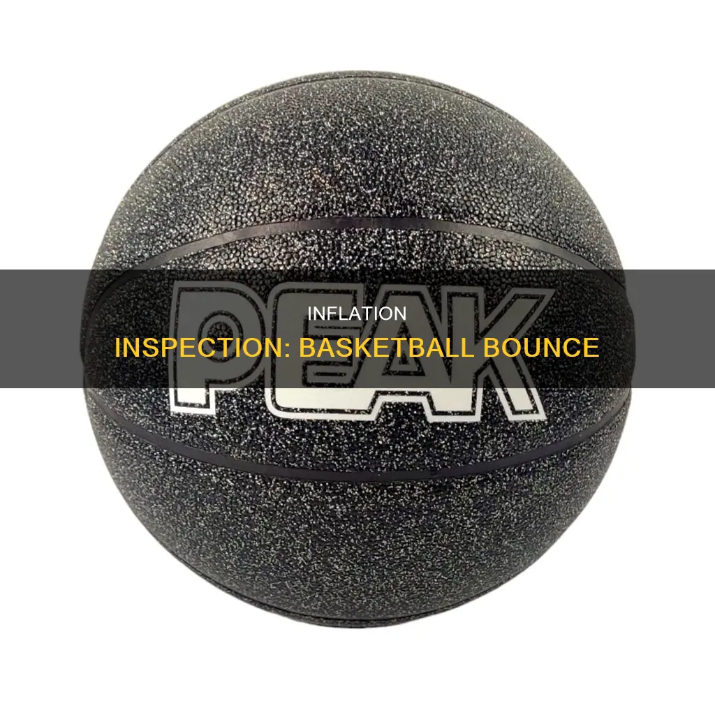 how do you know if a basketball has enough air