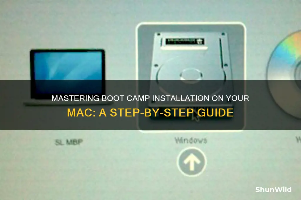 how do you load boot camp mac