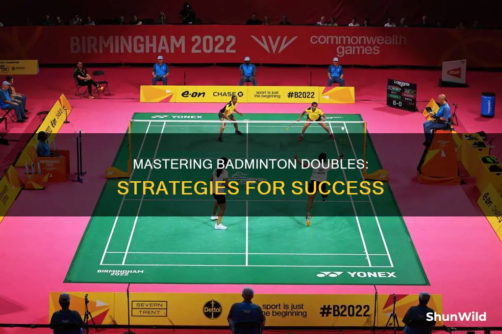 how do you play badminton doubles