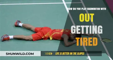 Stay Fresh on the Badminton Court