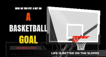 Attaching a Net to Your Basketball Goal