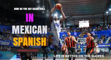 Basketball in Mexican Spanish: What's the Translation?