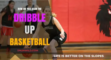 Smart Basketball: Scanning the Dribble Up