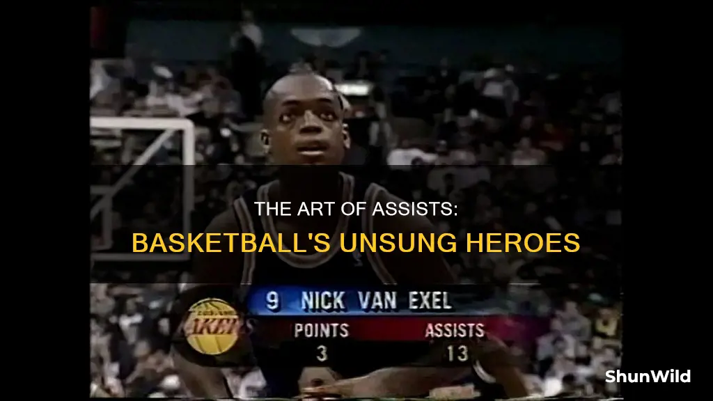 how do you score an assist in basketball