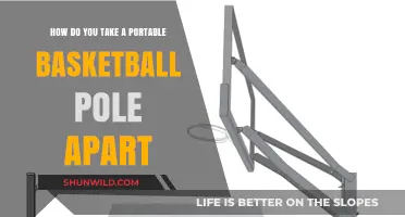 Disassembling a Portable Basketball Pole: A Step-by-Step Guide