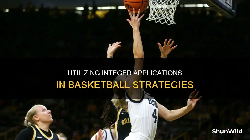 how do you use integers in basketball