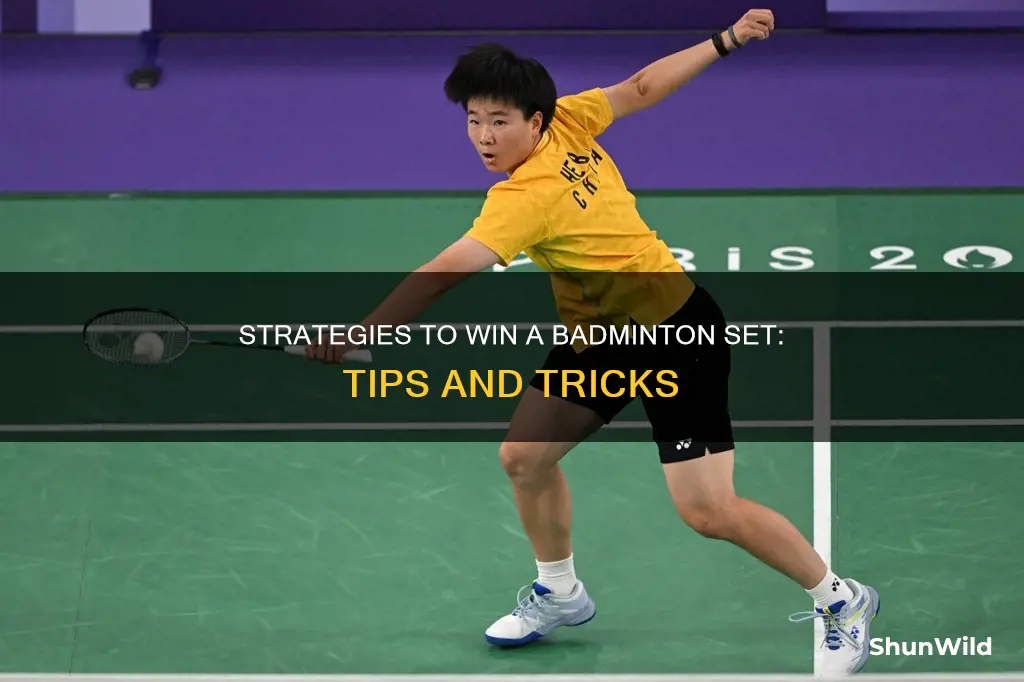 how do you win a badminton set