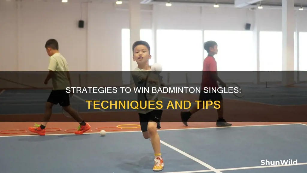 how do you win badminton singles