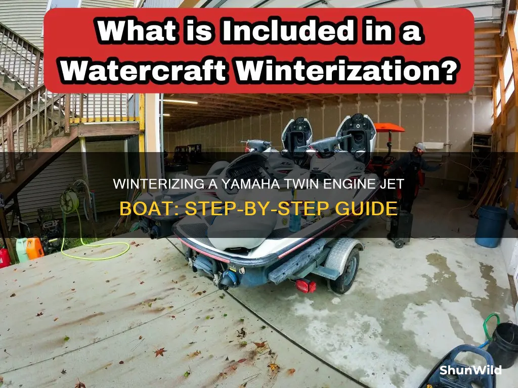 how do you winterize a yamaha twin engine jet boat