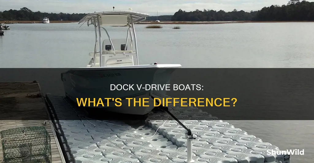 how dock v drive boat