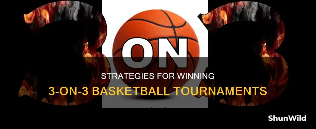 how does a 3 on 3 basketball tournament work