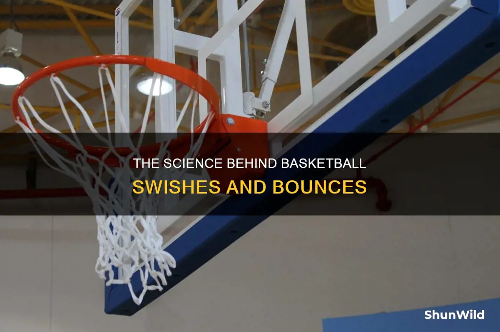 how does a basketball come out of the basket