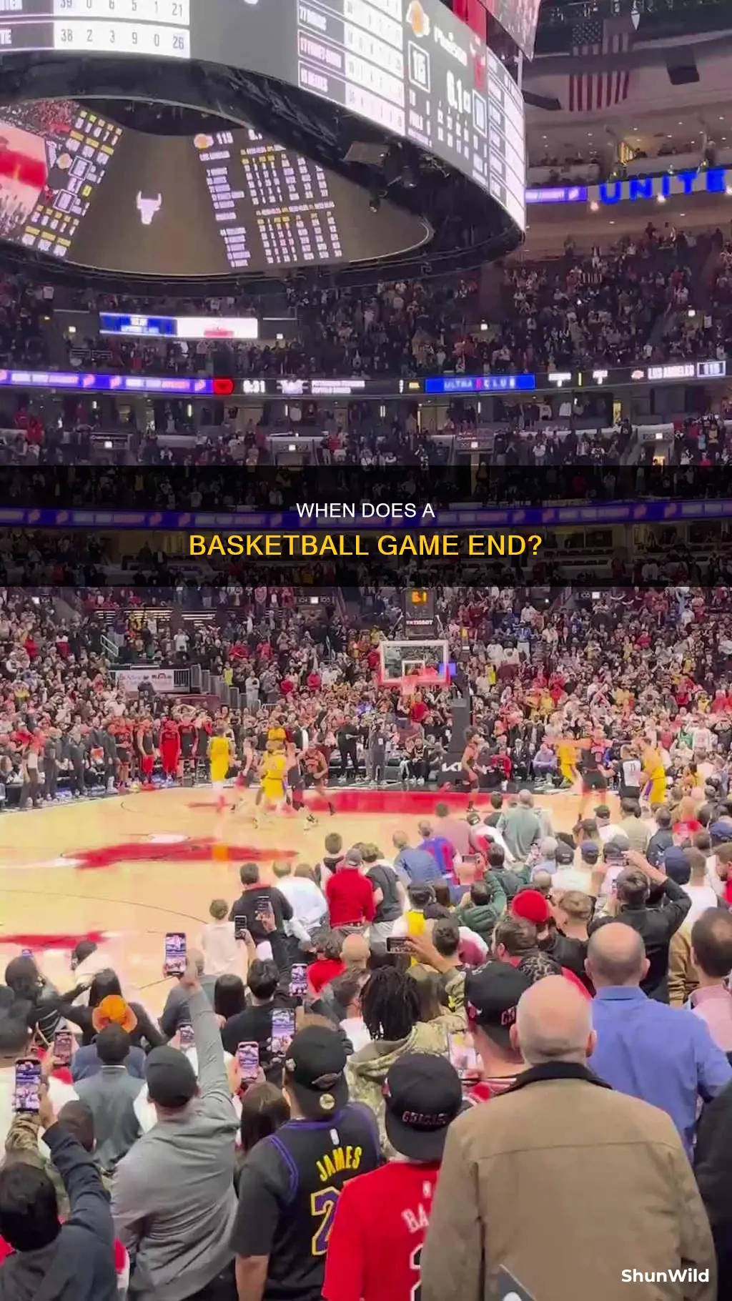 how does a basketball end