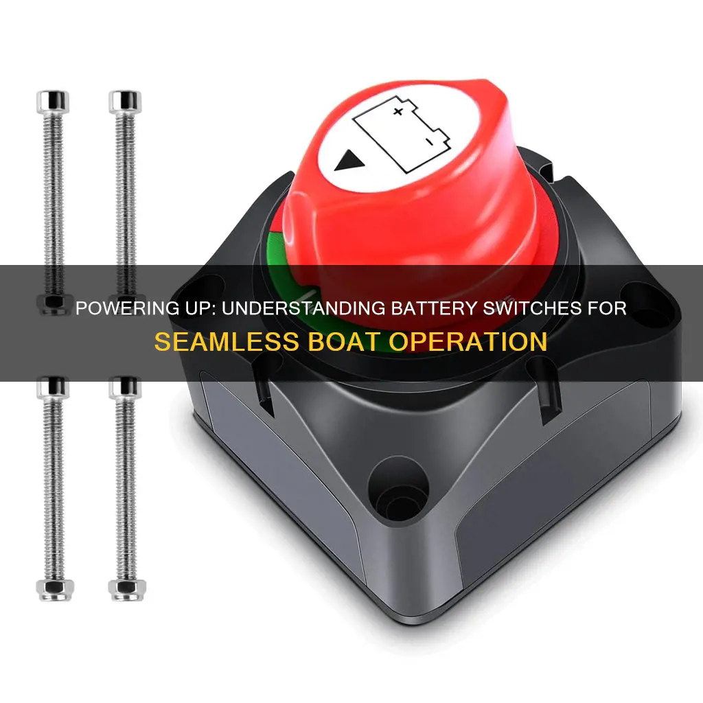 how does a battery switch work on a boat