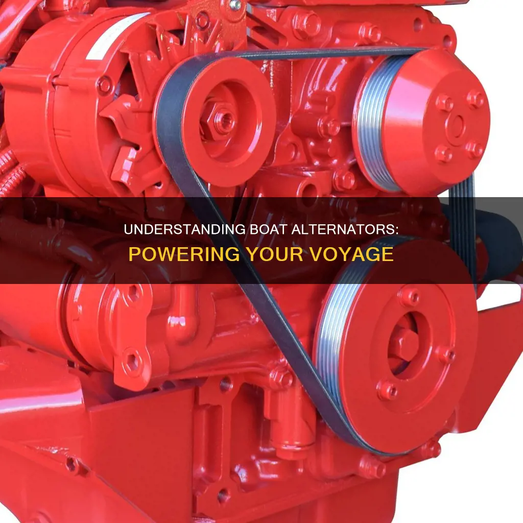 how does a boat alternator work