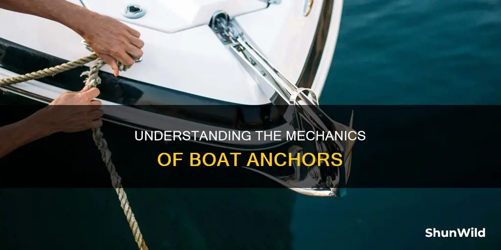 how does a boat anchor work