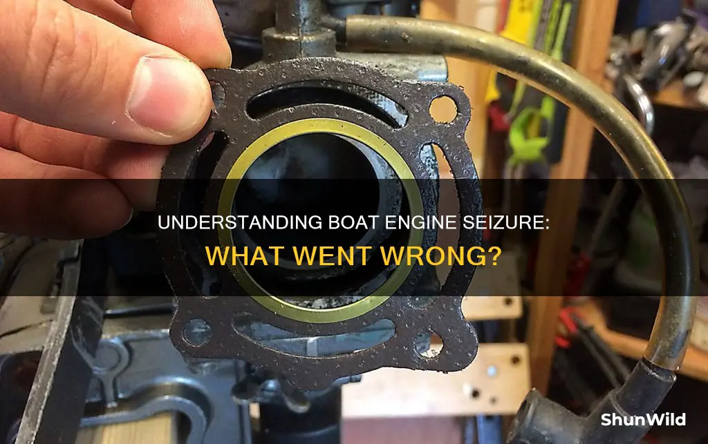 how does a boat engine seize