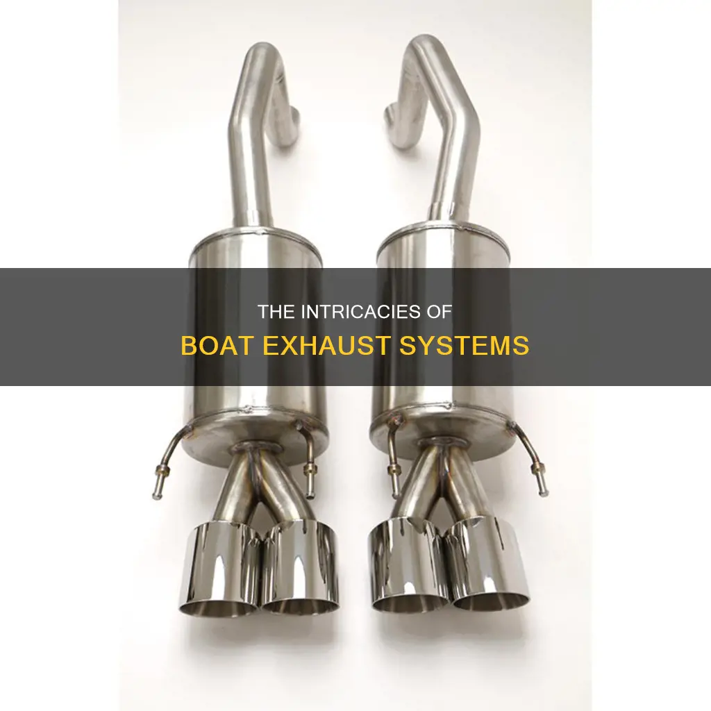 how does a boat exhaust work
