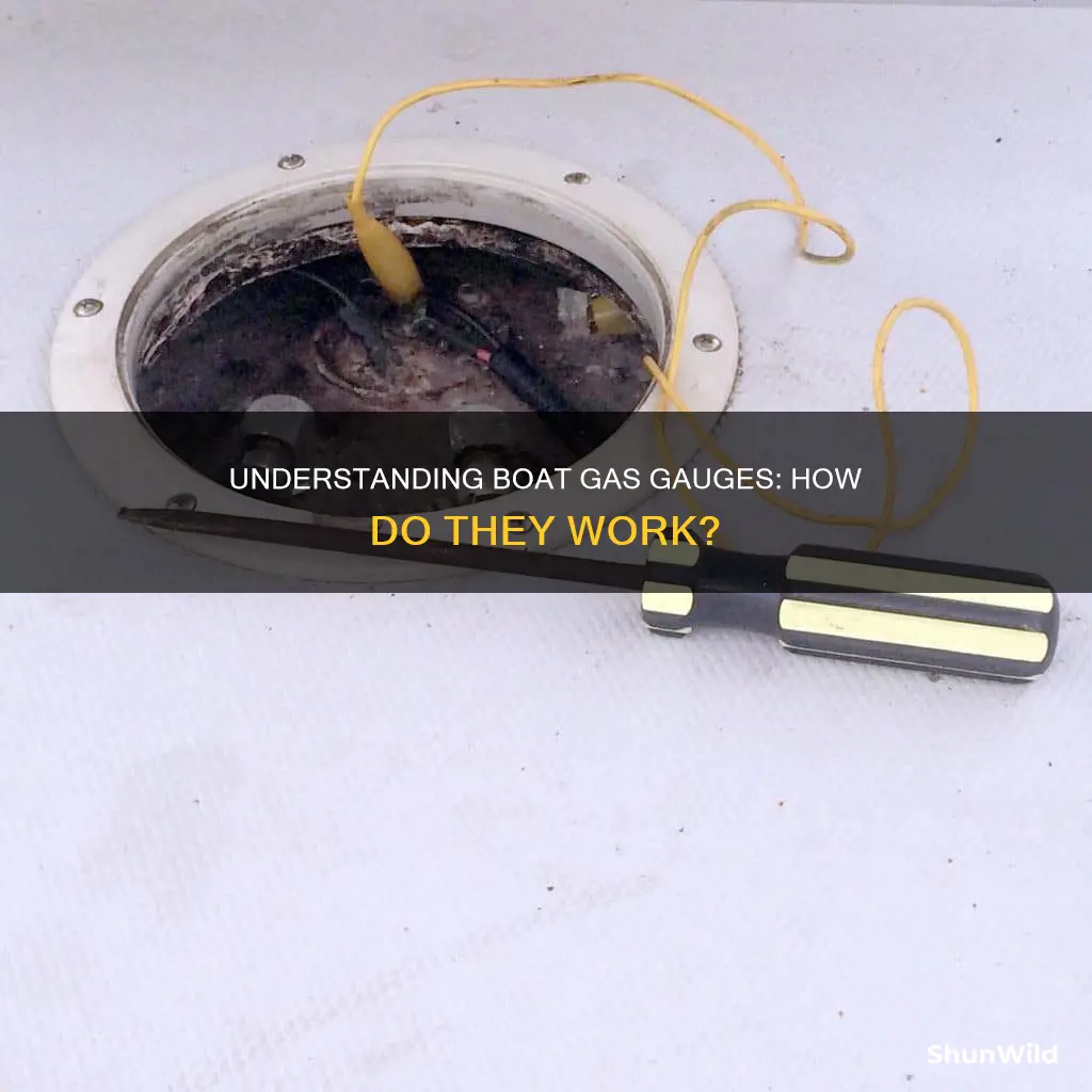 how does a boat gas gauge work