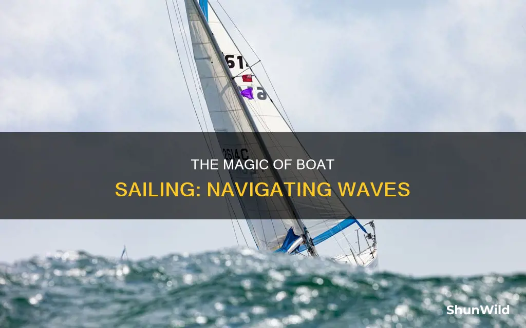 how does a boat go through a wave