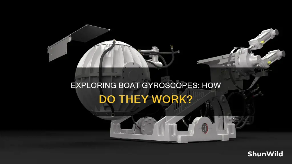 how does a boat gyroscope work