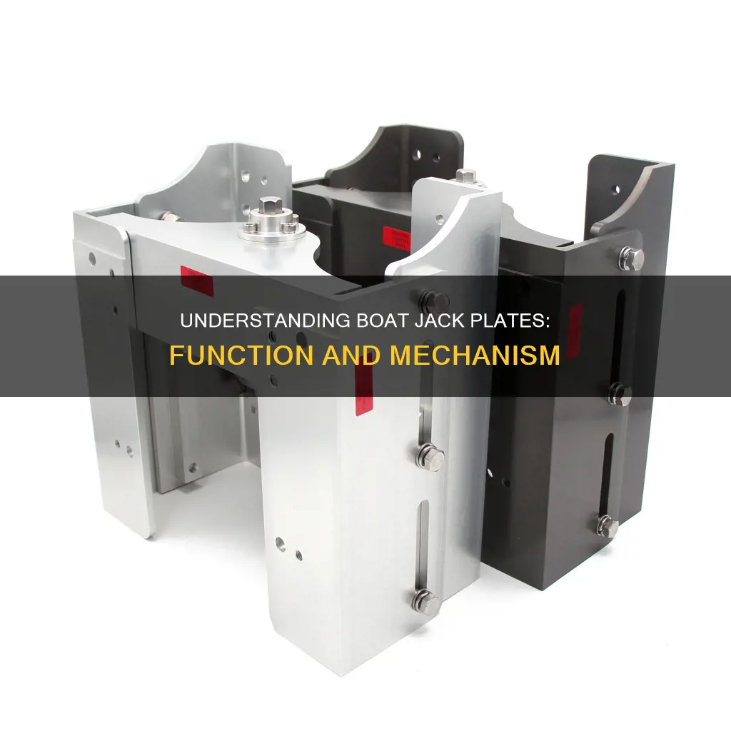 how does a boat jack plate work