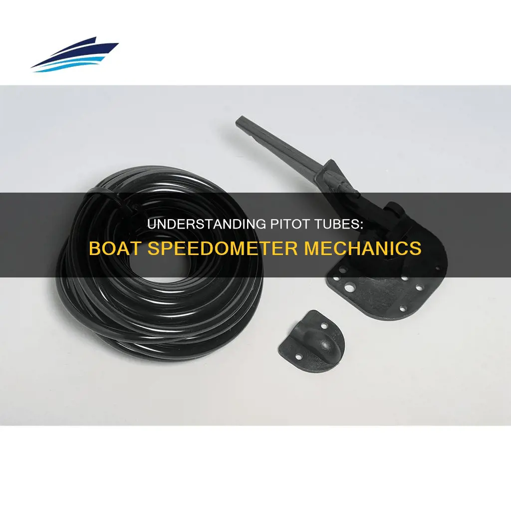 how does a boat pitot speedometer work