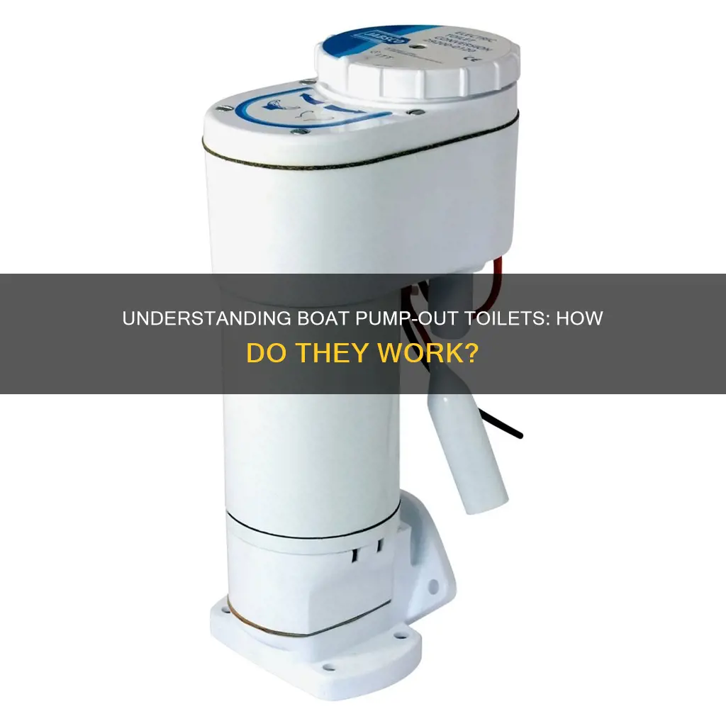 how does a boat pump out toilet work