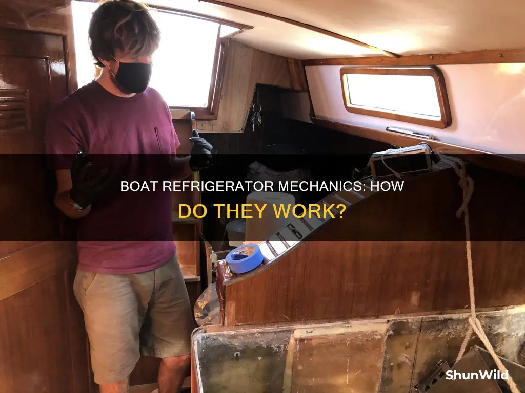 how does a boat refrigerator work