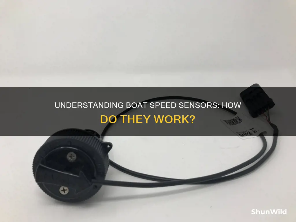 how does a boat speed sensor work
