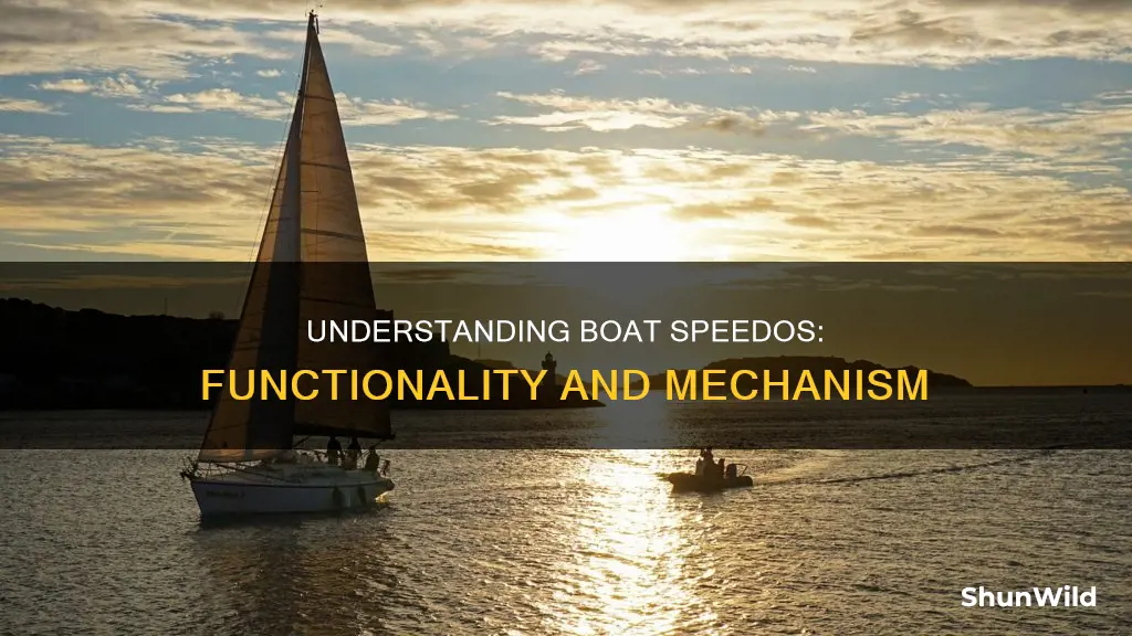 how does a boat speedo work