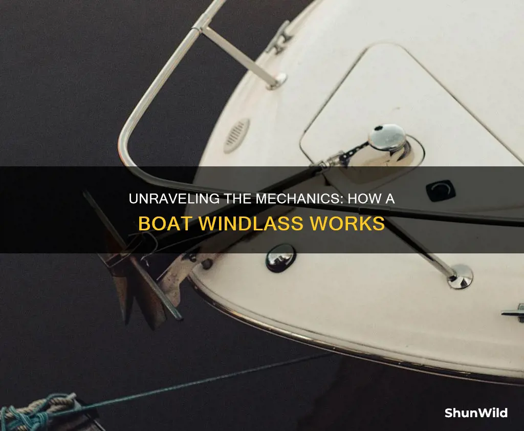 how does a boat windlass work