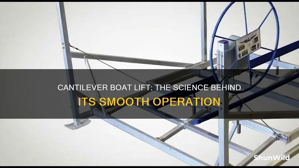 how does a cantilever boat lift work