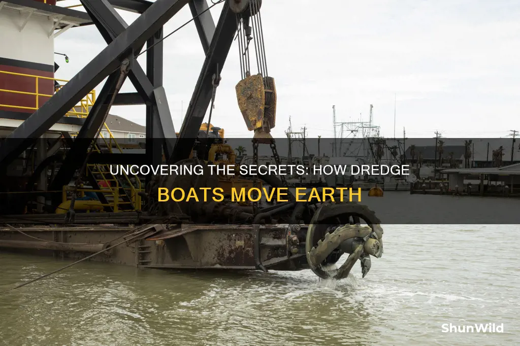 how does a dredge boat work